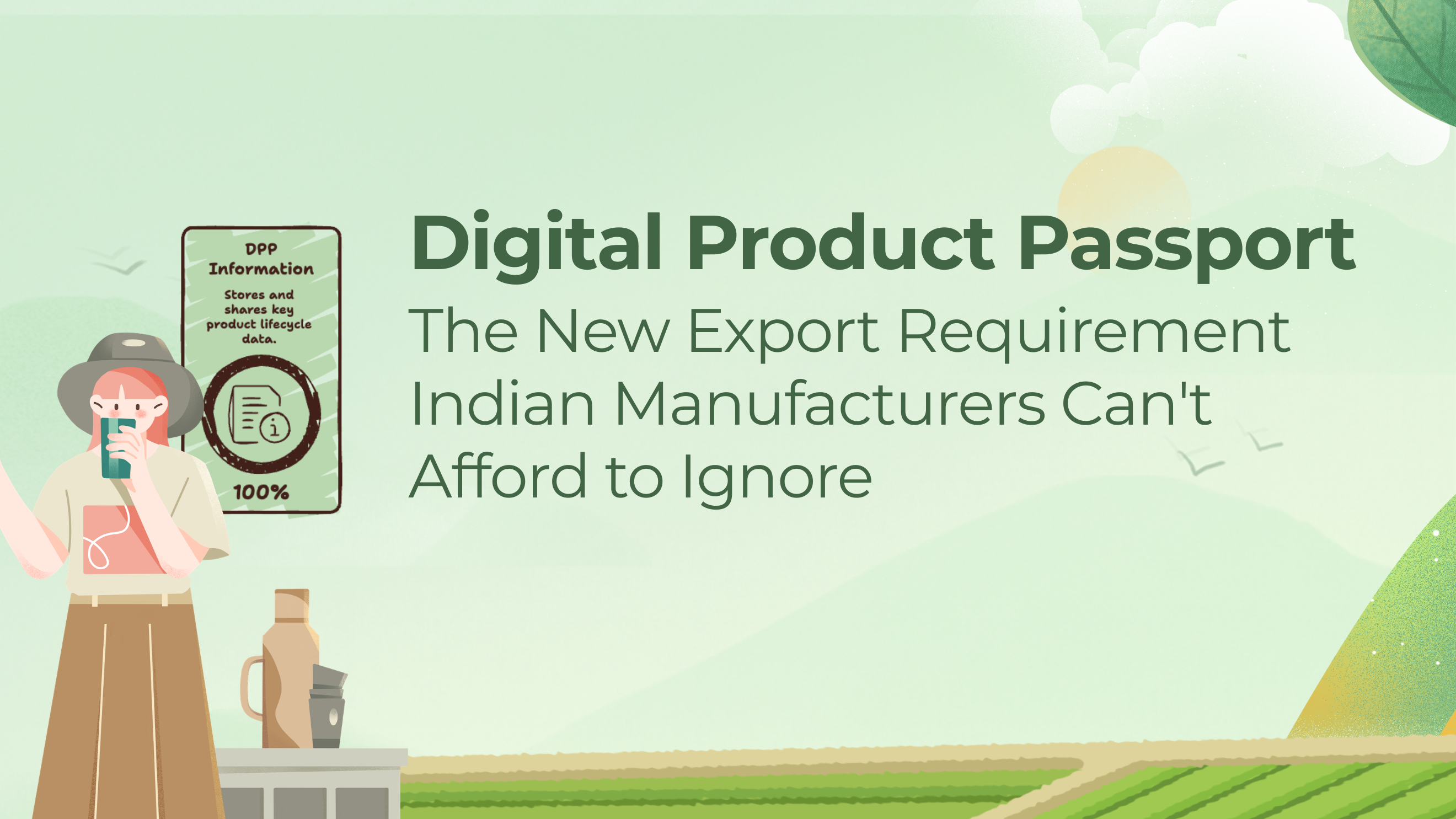 Digital Product Passport (DPP) for Indian Manufacturers