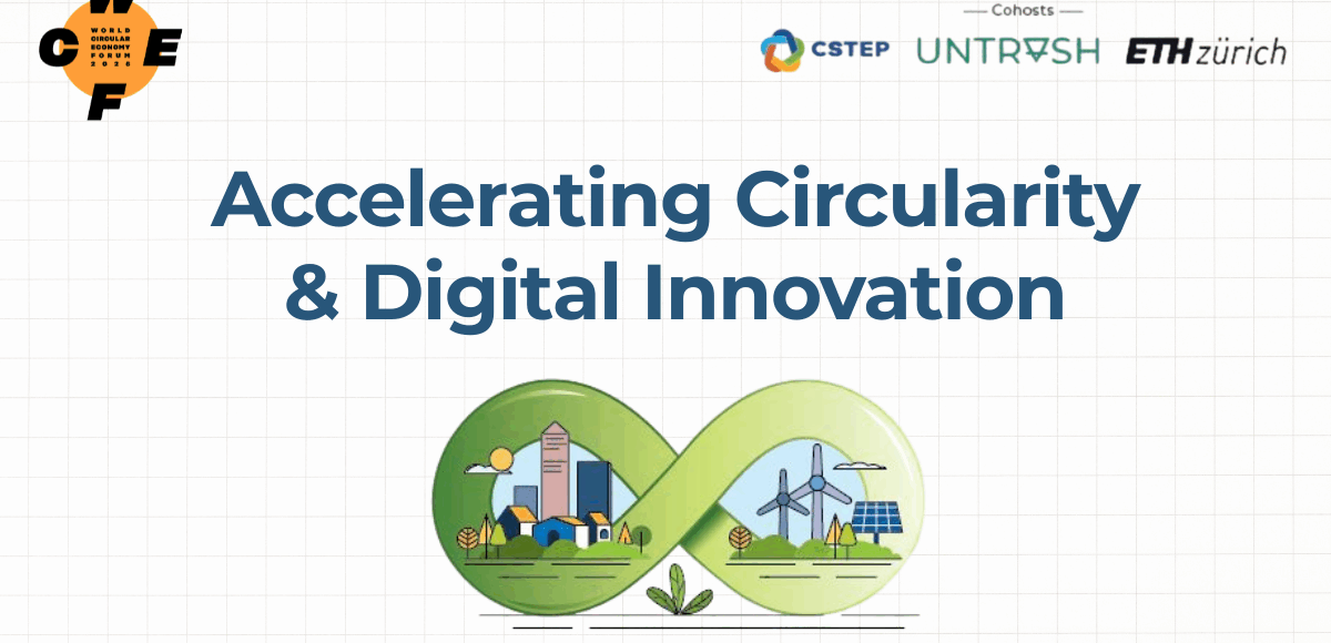 WCEF 2026 Accelerator Session on circular economy, digital innovation and data-driven decision-making in Bengaluru