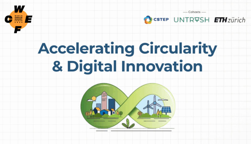 WCEF 2026 Accelerator Session on circular economy, digital innovation and data-driven decision-making in Bengaluru